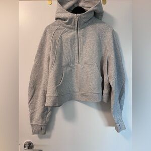 Lululemon Half Zip Hooded Scuba Cropped - XL/XXL